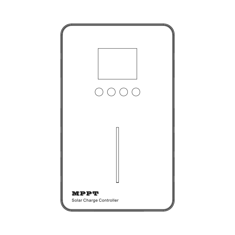 mppt solar charge controller runner technical drawing 01